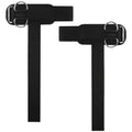 2-In-1Wrist Straps for Weightlifting, Weightlifting Straps with D Ring Deadlift Straps for Cable Machine Workout Gym Straps